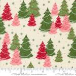 Fabric - Once Upon A Christmas M4316011 Evergreen Snow