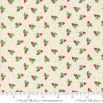 Fabric - Once Upon A Christmas M4316611 Merry Berries Snow
