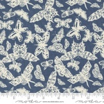 Fat Quarter - Midnight Butterfly Dreams - M43172-17