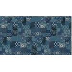 Fabric - Indigo Blooming M4809812 Koraju Navy