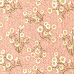 Fabric - Quaint Cottage  M48372-18 Chamomile Rose