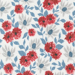 Fabric - Old Glory - M520012 Liberty Bouquet White