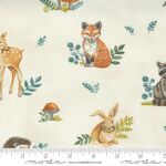 Fabric Piece - Effie's Woods - M56011-11 Cloud 55cm x 110cm