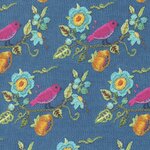 Fabric - Vintage Soul - Birds Crewel Embroidery M7433-13