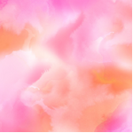 Fabric - Bloom Bright - MSAD675-PO Pink/Orange Watercolor Wash