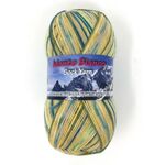 Monte Bianco Sock Yarn Green/Yellow Tones (506)