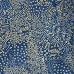 Fabric - Brolga Life Blue by Nambooka 112cm 