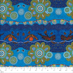 Fabric - Home Country Blue $24 metre