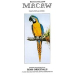  Graeme Ross Cross Stitch Chart - Blue & Yellow Macaw