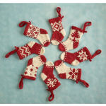 Mini Christmas Stockings - Free Pattern