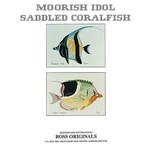  Graeme Ross Cross Stitch Chart - Moorish Idol & Saddled Coralfish
