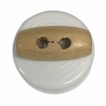 Button - Toggle 25mm Light Wood