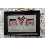 Little Pink Houses - Cross Stitch Pattern
