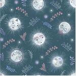 Fabric Piece - Nightfall - 1939 - 20cm x 115cm