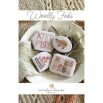 Woolly Fobs - October House Fiber Arts Cross Stitch Chart