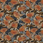 Fabric - Origins PB5186MU - Leaf Design Toss Multi
