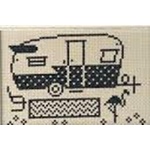 Greetings from Camp Shasta Cross Stitch Pattern