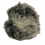 Pom Pom Faux Fur #9 Brown Melange