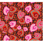 Fat Quarters - Tropicalism - PWOB076 Small Begonia - Rouge