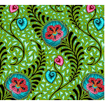 Fat Quarters - Tropicalism - PWOB082 Orchidees - Green
