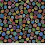 Fat Quarters - Flourish - PWSP032 Black