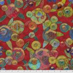 Fat Quarters - Flourish - PWSP034 Red