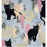 Fabric - Cat X Wisteria  QGHR3410C - Blue