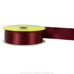 Ribbon - 22mm Satin Burgundy