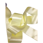 Ribbon - 70mm Satin Pale Yellow