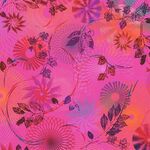 Fat Quarter Loose Leaf WELD 20037 -110 Hot Pink