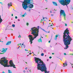 Fabric - Flora & Fun RK22006252 Ostriches Mauve