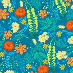 Fat Quarter - Faraway Florals RK22618403