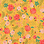 Fat Quarter - Faraway Florals RK22619149 Apricot
