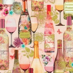 Happy Hour Fabric - 22743-96 Blush