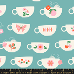 Camellia - RS0029-16 Tea Cups Turquoise