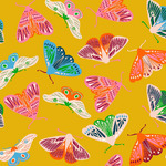 Flowerland Fabric Collection - RS006812 Fluttering Goldenrod