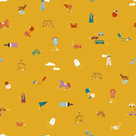 Fabric - To & Fro RS106712 - Here and There - Cactus