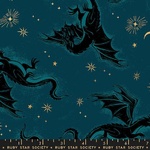 Fat Quarter -  Fireglow Dragons Night – RS2131 14M