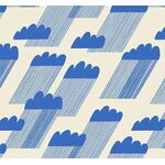 Fabric - Water - RS5126-11 Rain Clouds Royal Blue