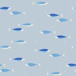 Fabric - Water - RS5127-11 School Day Water Blue