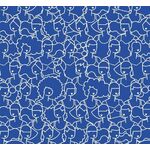 Fabric - Water - RS5130-14 Swim Parade Blue Ribbon