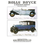 Ross Originals Cross Stitch Chart - Rolls Royce & Armstrong Siddeley