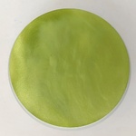 Button - 38mm Round Matt 49 Lime