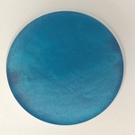 Button - 38mm Round Matt 85 Blue