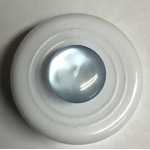 Button - 10mm Shank 74 Light Blue