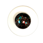 Button - Multi Colour Pearl Shank 10mm