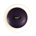 Button - 2 Hole Round Matt Purple 16mm