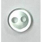 Button - 5mm Shiny Pale Green Circle