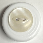 Button - 16mm Fish Eye 20 Cream