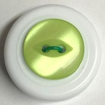 Button - 16mm Fish Eye 49 Pale Green